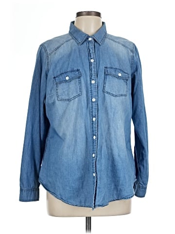 Torrid Long Sleeve Button-Down Shirt (view 1)