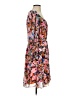 Donna Morgan 100% Polyester Floral Orange Casual Dress Size 4 - photo 4