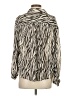 Free People Animal Print Ivory Long Sleeve Blouse Size XS - photo 2