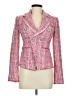 LoveShackFancy Tweed Pink Blazer Size 00 - photo 1