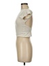 Shein Ivory Short Sleeve Turtleneck Size 6 - photo 5