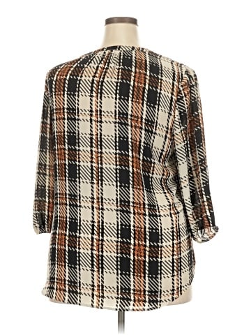 Maurices 3/4 Sleeve Blouse (view 2)