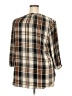 Maurices Brown 3/4 Sleeve Blouse Size XXL - photo 2