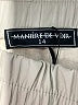 MANIERE DE VOiR 100% Polyester Chevron-herringbone Green Shorts Size 14 - photo 3