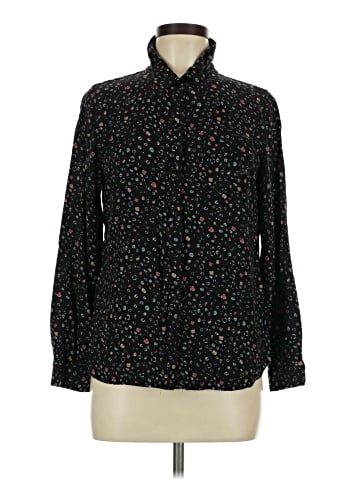 Christopher & Banks Long Sleeve Blouse (view 1)