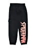 Marvel 100% Polyester Black Sweatpants Size 6 - photo 1