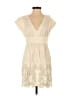 BCBGeneration 100% Cotton Ivory Casual Dress Size 2 - photo 1