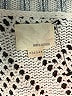 Band of Outsiders 100% Cotton Metallic Silver Pullover Sweater Size 2 (1) - photo 6