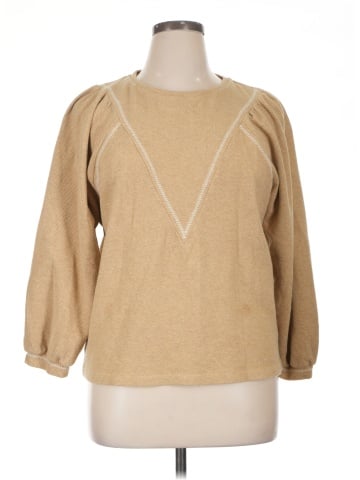 Wrap Pullover Sweater (view 1)