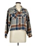 Unbranded 100% Polyester Plaid Blue Jacket Size S - photo 1