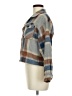 Unbranded 100% Polyester Plaid Blue Jacket Size S - photo 5