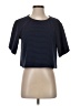 BCBGeneration Blue Short Sleeve Top Size XS - photo 1