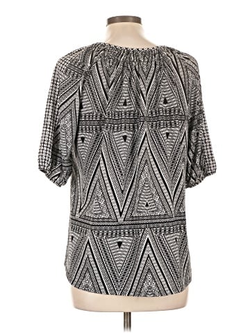 NY Collection 3/4 Sleeve Blouse (view 2)