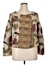 Vineet Bahl 100% Cotton Print Gold Jacket Size L - photo 1