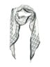 Unbranded Gray White Scarf One size - photo 1