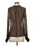 Ecru Brown Long Sleeve T-Shirt Size S - photo 2