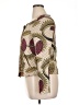 Vineet Bahl 100% Cotton Print Gold Jacket Size L - photo 5