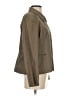 Jigsaw 100% Cotton Plaid Brown Jacket Size S - photo 4