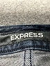 Express Blue Denim Shorts Size 34 waist - photo 3