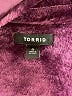 Torrid 100% Polyester Burgundy Faux Fur Jacket Size Lg Plus (0) - photo 6