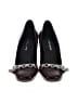 Longchamp 100% Leather Burgundy Heels Size EU 37 - photo 2