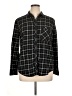 BDG 100% Cotton Plaid Black Long Sleeve Button-Down Shirt Size L - photo 1