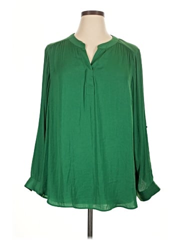 Maison d' Amelie Long Sleeve Blouse (view 1)