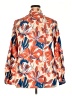 Unbranded Print Orange Long Sleeve Blouse Size XXL - photo 2