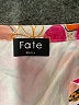 Fate Tropical Ivory Short Sleeve Blouse Size S - photo 7