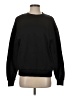 Unbranded Solid Black Sweatshirt Size S - photo 1