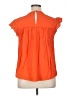 Ellison Orange Short Sleeve Blouse Size L - photo 2