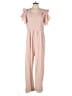 Unbranded 100% Cotton Checkered-gingham Pink Jumpsuit Size M (estimated) - photo 1