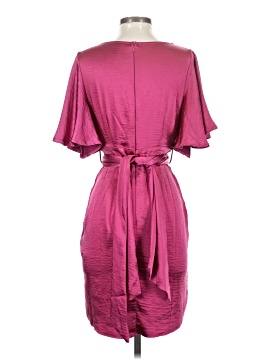 strapless open back dress Here Comes the Sun | Pink Ruffle Maxi Dress