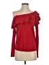 Gibson Red Long Sleeve Top Size XS - photo 1
