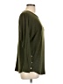 Pink Clover Green 3/4 Sleeve Top Size L - photo 4