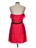 Maurices 100% Polyester Red Cocktail Dress Size L - photo 2