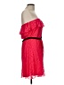 Maurices 100% Polyester Red Cocktail Dress Size L - photo 4