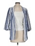 Aqua Stripes Blue Blazer Size XS - photo 1