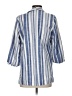 Aqua Stripes Blue Blazer Size XS - photo 2