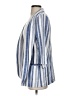 Aqua Stripes Blue Blazer Size XS - photo 5