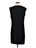 Ellen Tracy Solid Black Casual Dress Size M - photo 2