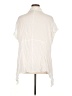 Boutique + 100% Rayon Ivory Short Sleeve Blouse Size 1X - photo 2