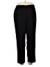 Jones Studio 100% Polyester Solid Black Casual Pants Size 18W - photo 1