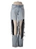American Eagle Outfitters Color Block Blue Jeans Size 2 - photo 1
