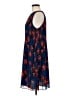 Halogen 100% Polyester Print Blue Casual Dress Size M - photo 5