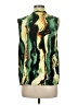 Shein 100% Polyester Green Sleeveless Blouse Size 6 - photo 2