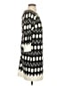 Just... Taylor Argyle Black Casual Dress Size 4 - photo 4