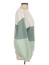 Unbranded 100% Acrylic Color Block Green Pullover Sweater Size L - photo 4