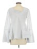 Romeo & Juliet Couture White 3/4 Sleeve Blouse Size M - photo 2