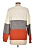 Unbranded Color Block Orange Pullover Sweater Size L - photo 2